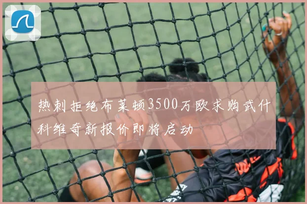 热刺拒绝布莱顿3500万欧求购武什科维奇新报价即将启动